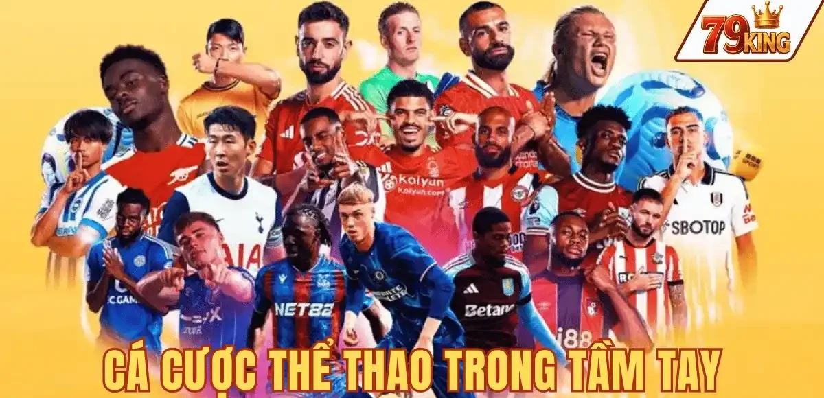 Cá cược thể thao 79KING - Premier League La Liga Champions League World Cup